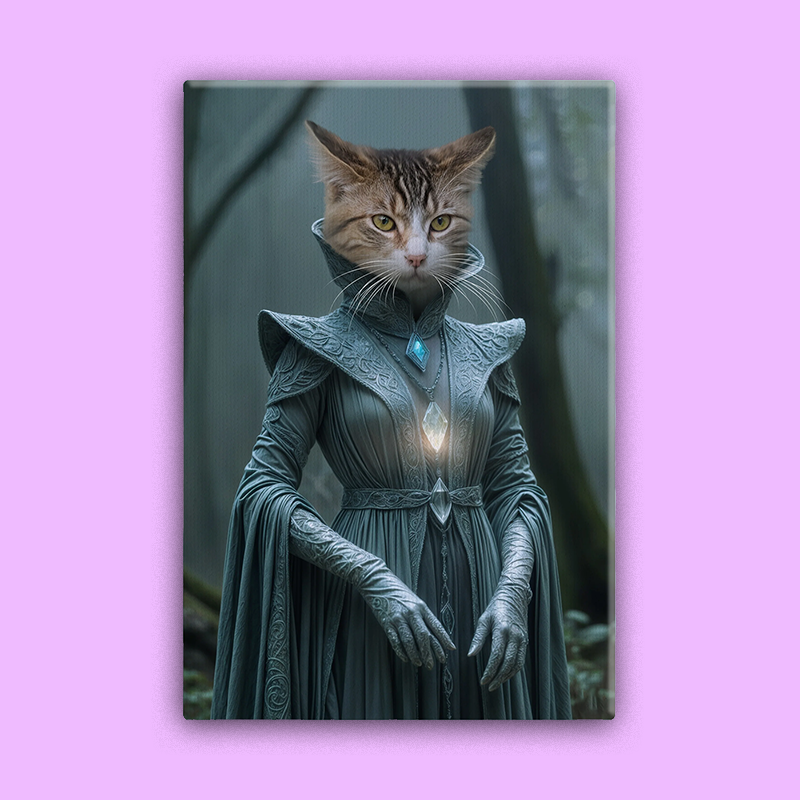 The Mystical Empress - Custom Pet Portrait